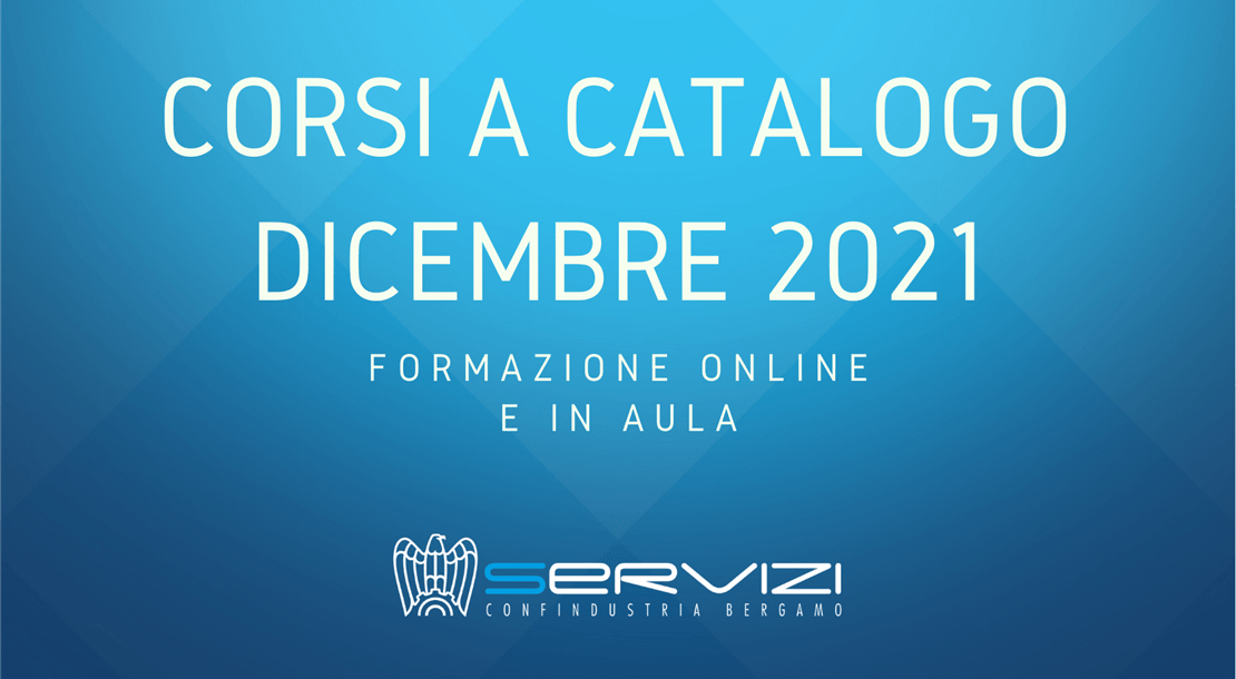 Corsi Dicembre 2021