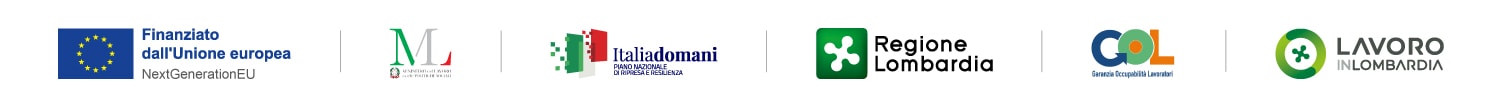 Testata Trenino Loghi Vettoriale PNRR GOL Testata Trenino Loghi Vettoriale PNRR GOL